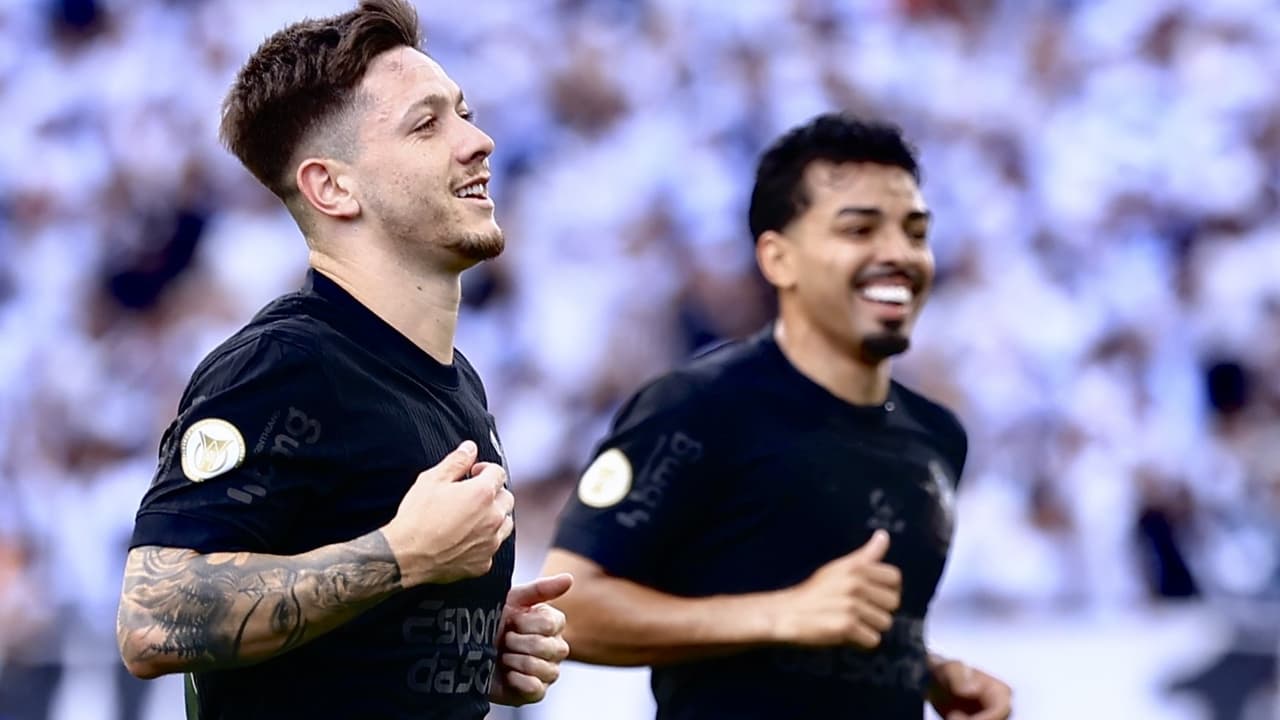 Corinthians derrotou o Vasco e manteve sequência de vitórias no Brasileirão