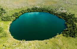 Esta enorme cratera guarda os segredos da Idade do Gelo