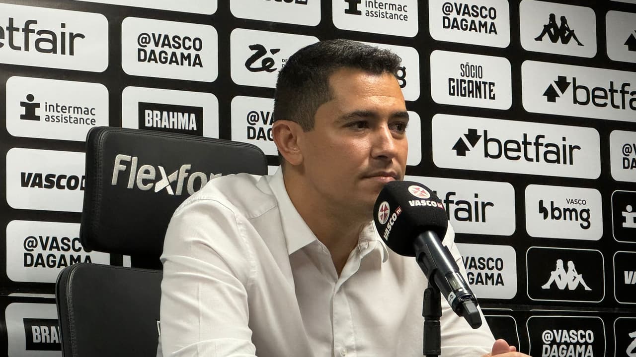 Pedro Martins sobre seu trabalho no Vasco: “Estou aqui para ajudar a construir o sonho”