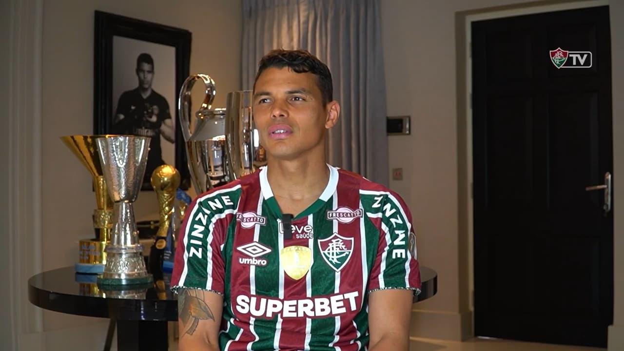 Thiago Silva já decidiu se comprometer com o Fluminense;   definir uma data e hora;