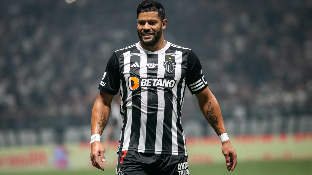 Hulk acusado de VAR após empate do Atlético-MG com o Bahia