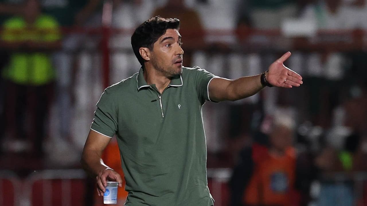 Abel Ferreira marca o placar fino e comemora vitória do Palmeiras