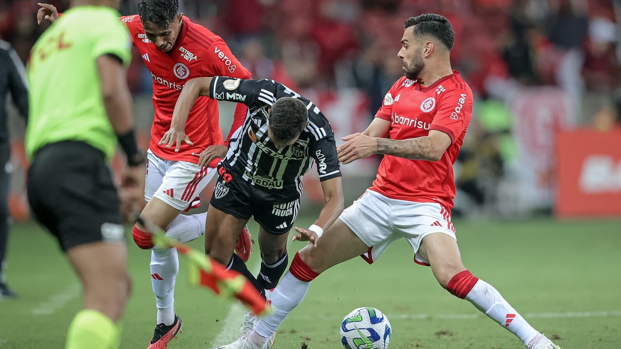 Com mudanças, Inter está escalado para enfrentar o Vasco