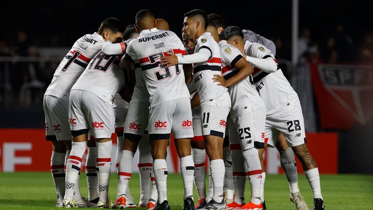 São Paulo pode ter tido mudanças na batalha contra o Cruzeiro;   por favor veja a lista