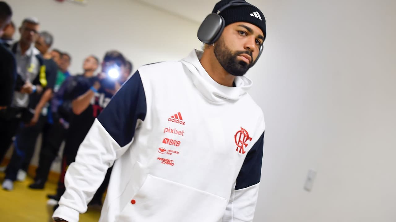 Mantendo a passagem pelo Flamengo sob controle, Gabigol marcou gol pela Libertadores.