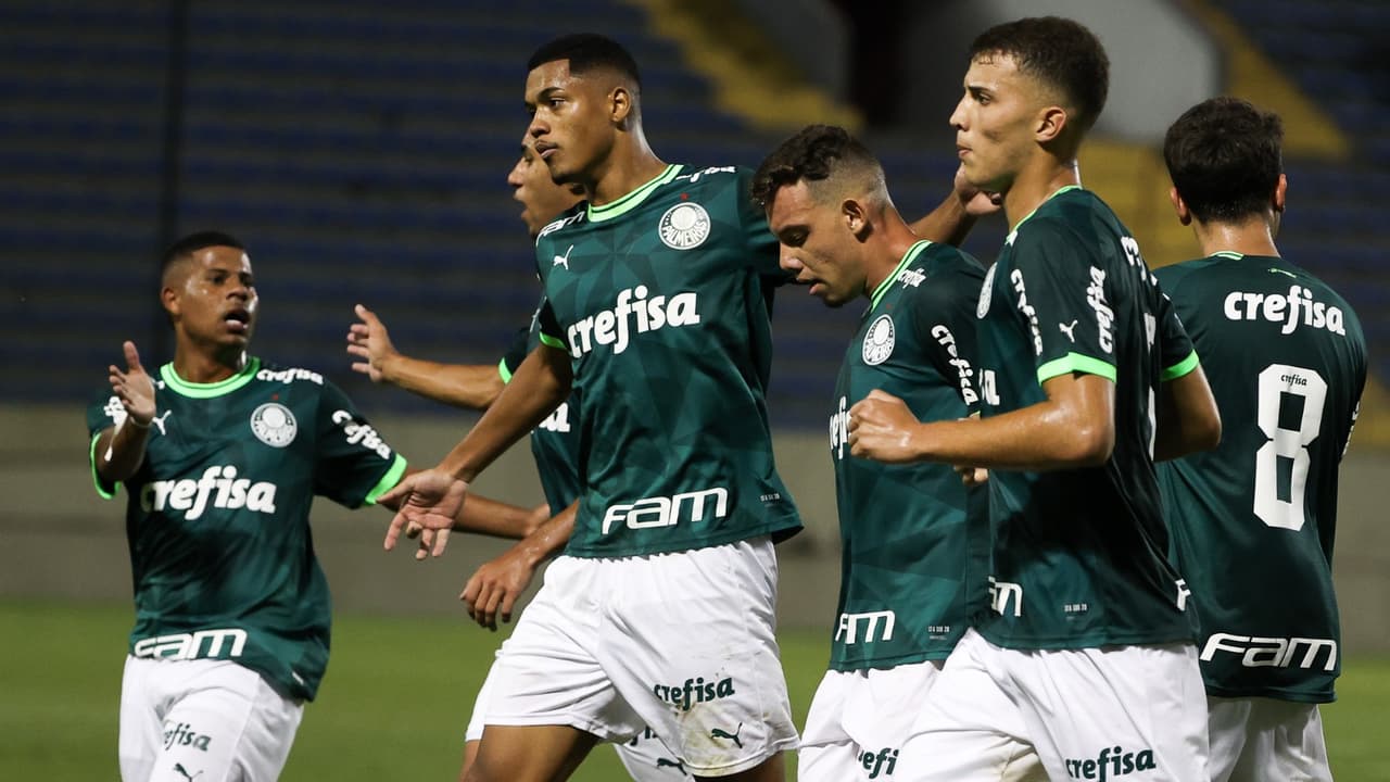 Com transmissão própria, o Palmeiras garante a terceira vitória consecutiva no Campeonato Brasileirão Sub-20.