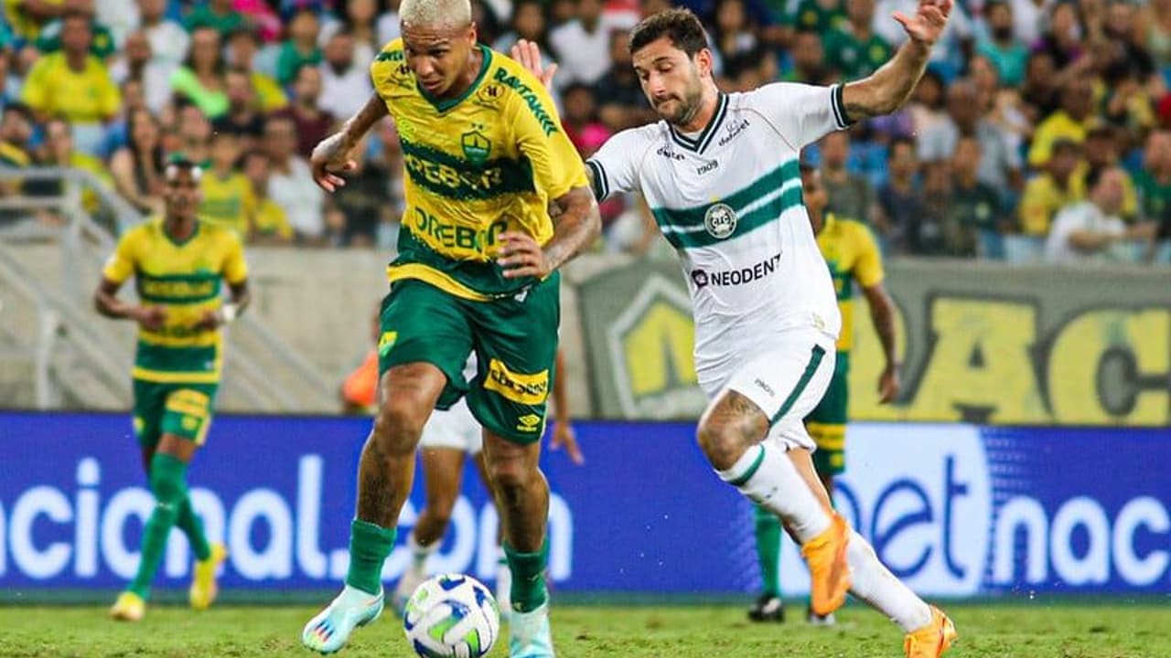 VÍDEO: empate Cuiabá x Coritiba pelo Brasileirão