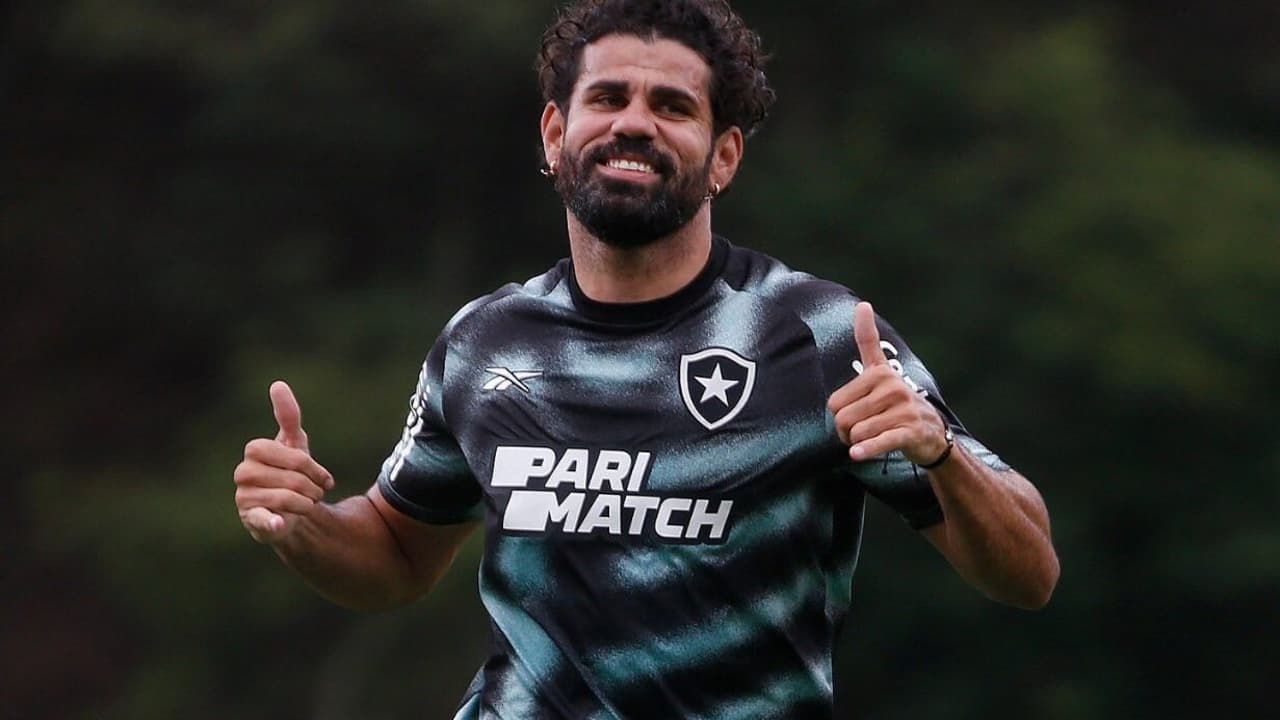 Diego Costa deu uma tábua de salvação ao Botafogo.   Acompanhe em tempo real!