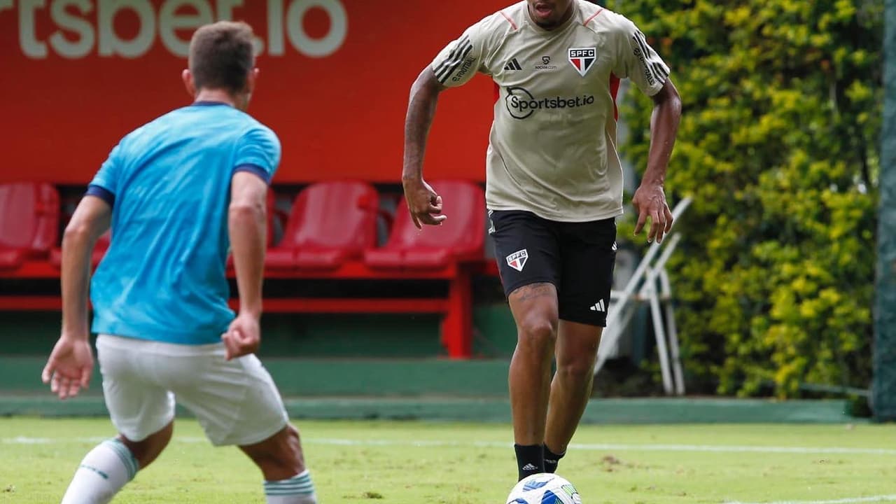 Marcos Paulo estava fora dos planos do São Paulo antes da lesão