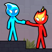 O Stickman Vermelho e Azul