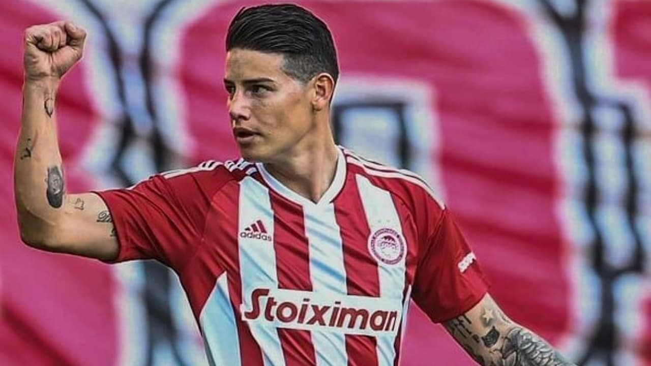 Relembre a passagem de James Rodríguez pela Grécia antes de assinar com o São Paulo