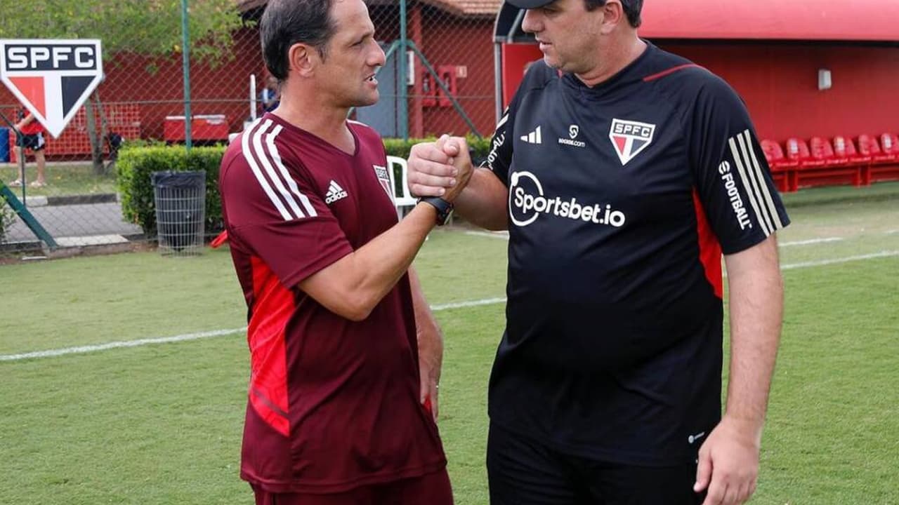 Por orientação de Rogério Ceni, São Paulo vai a Cotia e treina com a Seleção Sub-20