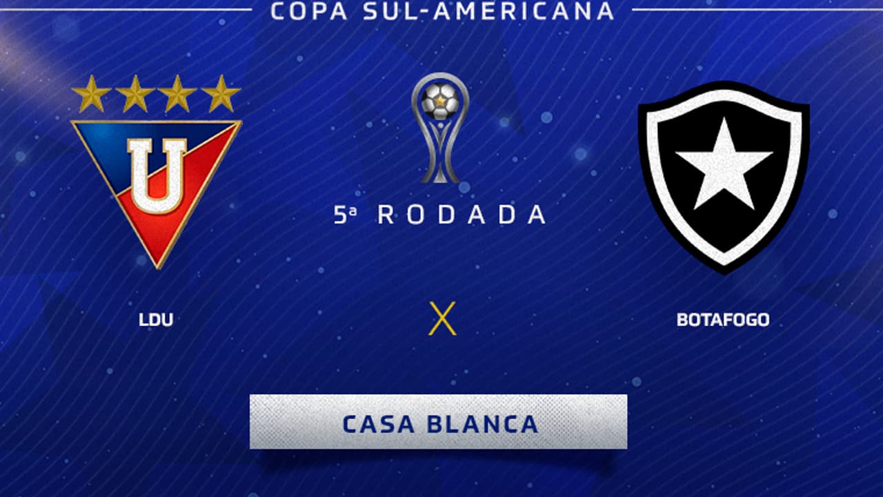 LDU x Botafogo: onde assistir e não na cobertura da Copa Sul-Americana hoje