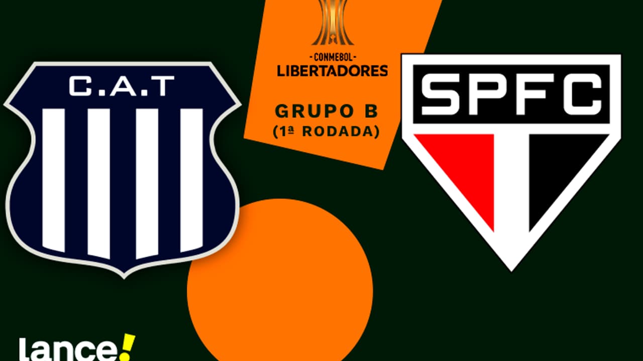 Talleres x São Paulo: onde assistir, horários e escalações do jogo da Libertadores