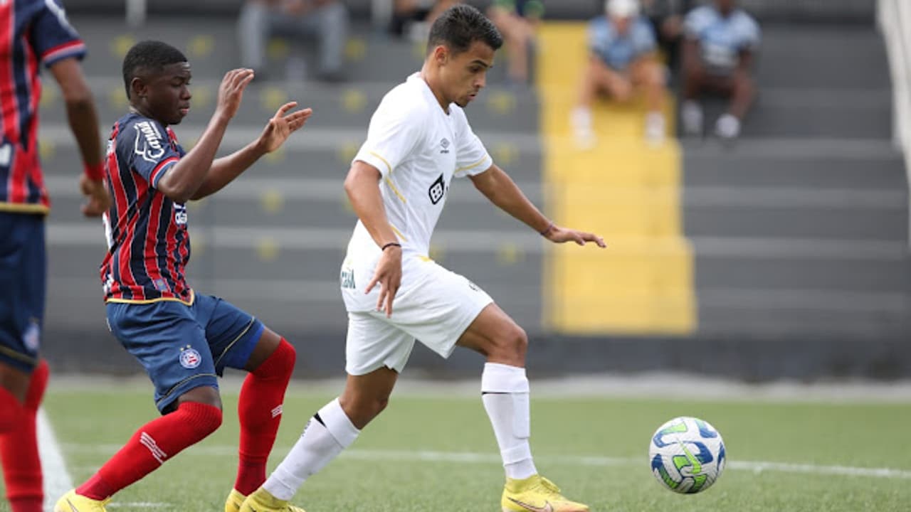 CT Rei Pelés tropeça contra o Santos Bahia e só empata no Brasileirão Sub-20