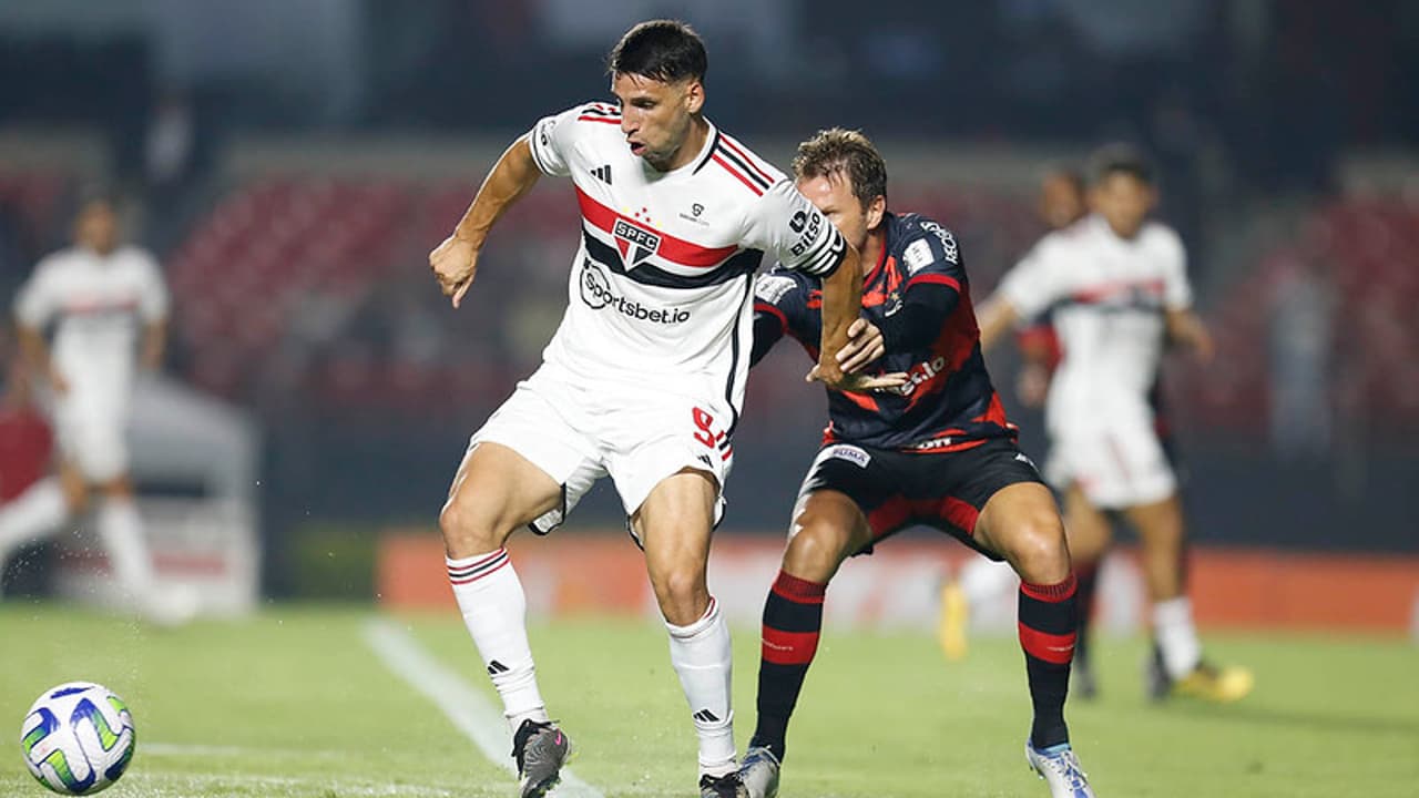 Calleri avalia recuperação de lesão no São Paulo e diz: ‘Não foi perfeito, mas estou feliz’