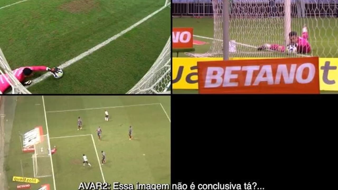 VÍDEO: CBF divulga análise do VAR sobre potencial goleiro de Artur no Bahia x Palmeiras: 'Imagem borrada'