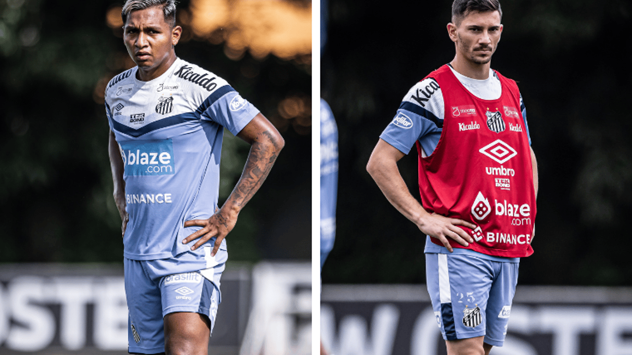 Normalmente no BID, a dupla santista tenta se encaixar no time titular