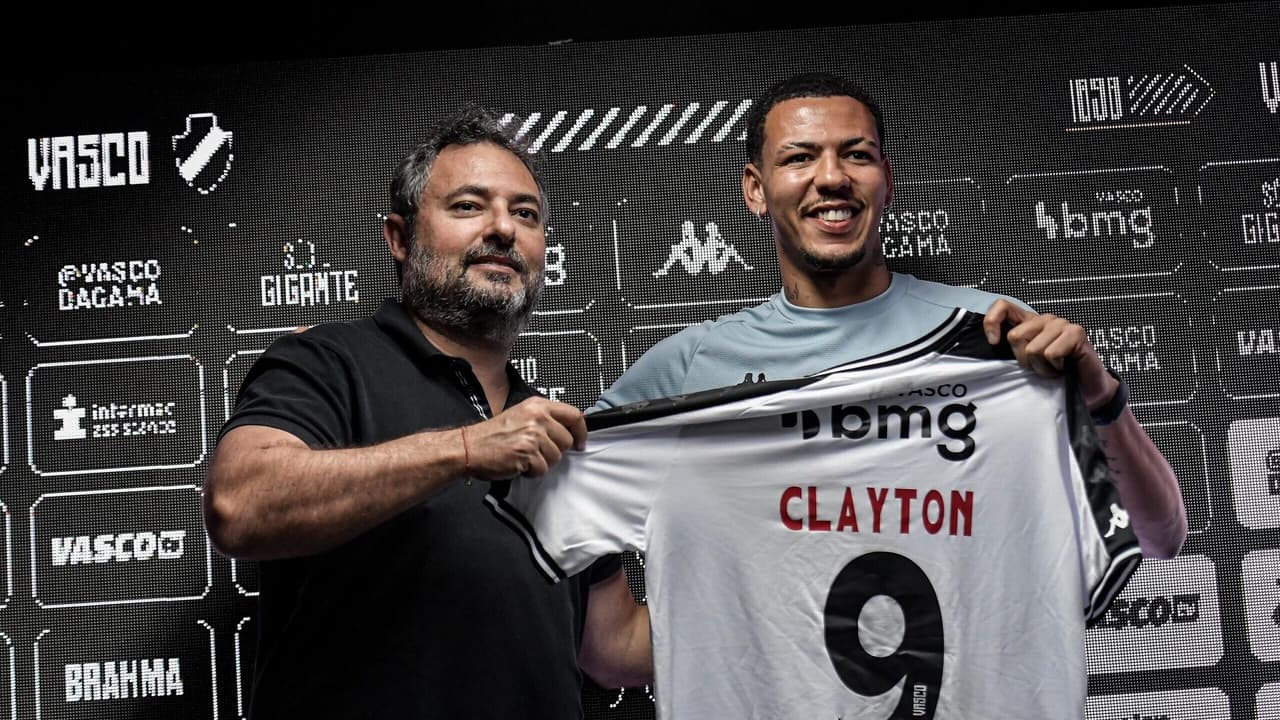 Clayton elogia porte de jogador do Vasco: “Um dos maiores desafios da minha carreira”