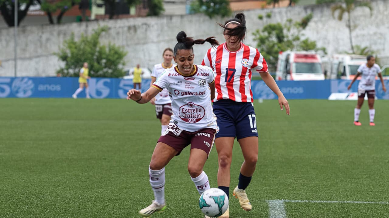 Paraguai vence Ferroviária na Copa do Brasil Feminina