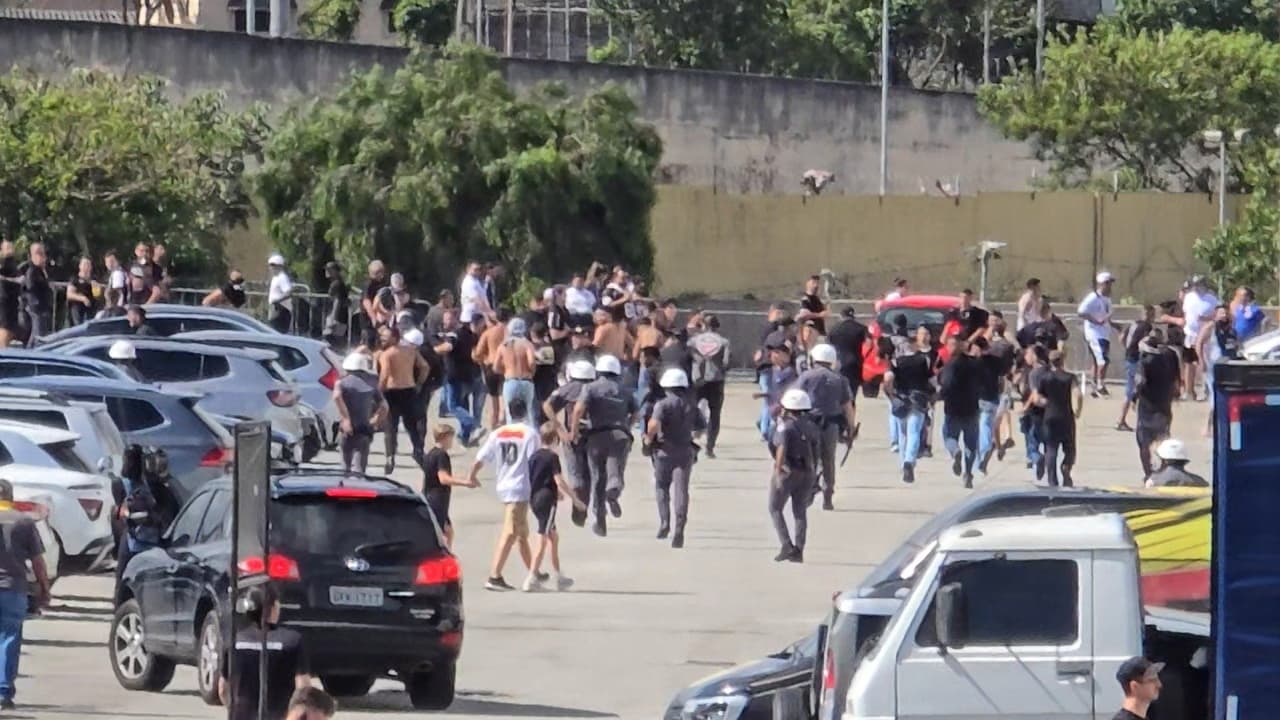 Corinthians x Vasco: Caos cerca a Arena Neo Química antes da partida