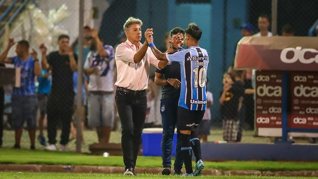 Renato Gaúcho não comandará o Grêmio contra o Ypiranga-RS