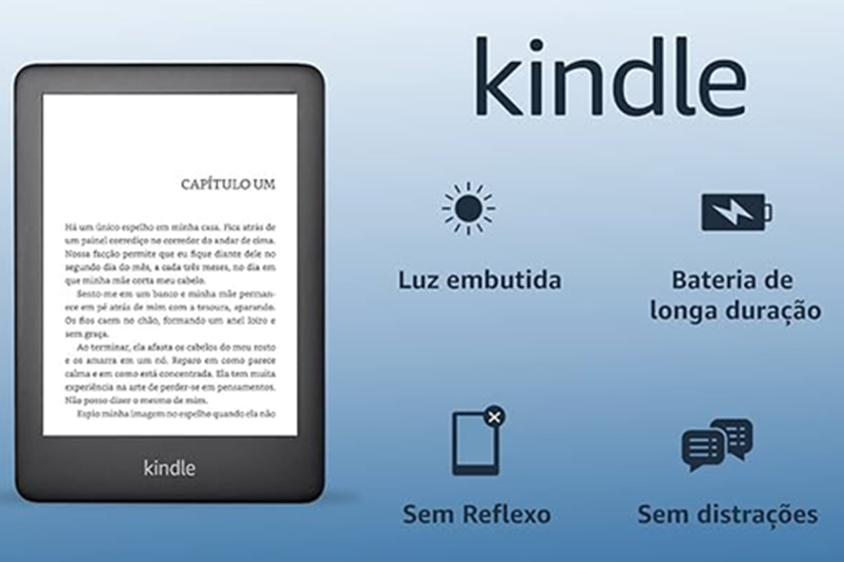 Obtenha o Kindle: seu novo amigo de leitura