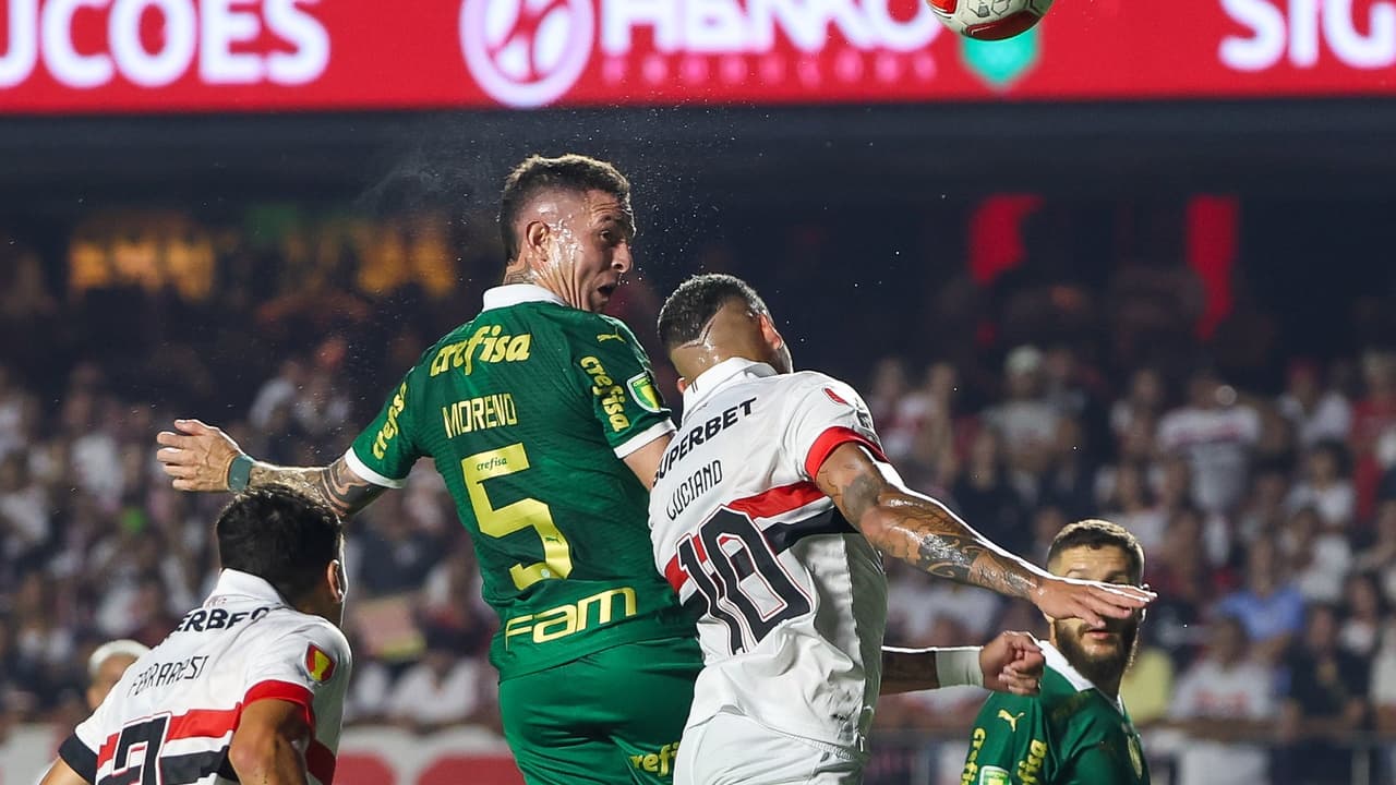 São Paulo x Palmeiras: onde assistir ao vivo, horário e escalações do jogo do Brasileirão