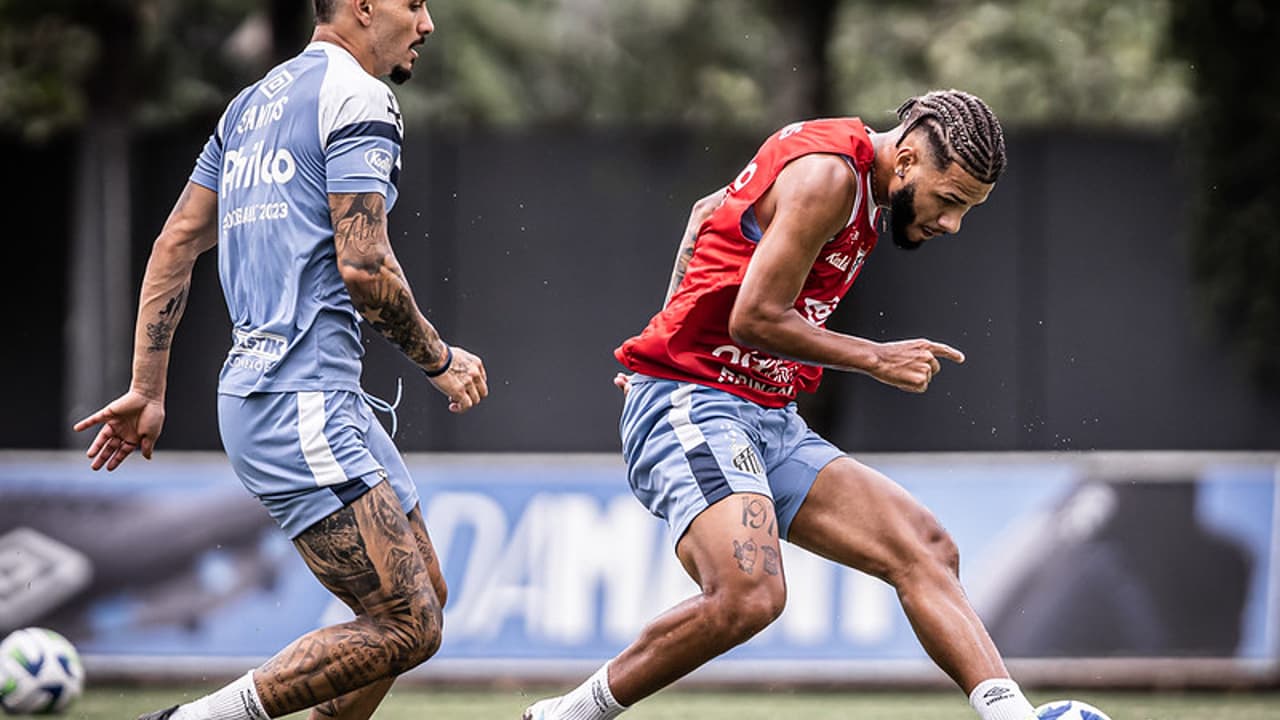 Apesar de não jogar neste mês, Santos voltou a treinar após conquista da Copa do Brasil