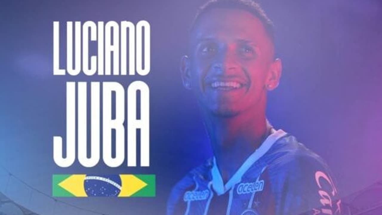 O atacante Luciano Juba é anunciado pelo Bahia