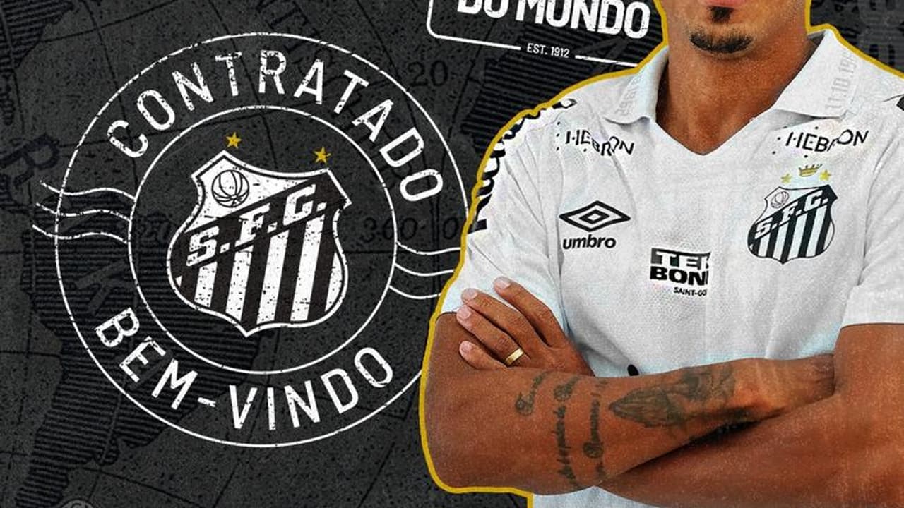 Santos anuncia chegada do meia Gabriel Inocêncio