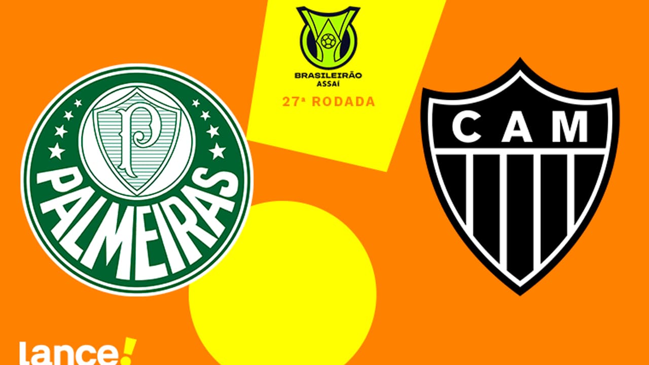 Palmeiras x Atlético-MG: Ao vivo pelo Brasil, veja escalas e horário da partida