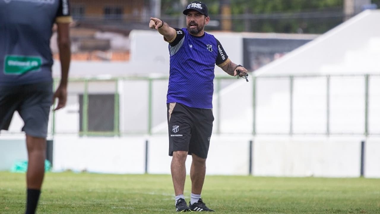 Técnico do Ceará minimiza gol nos acréscimos contra o Sport