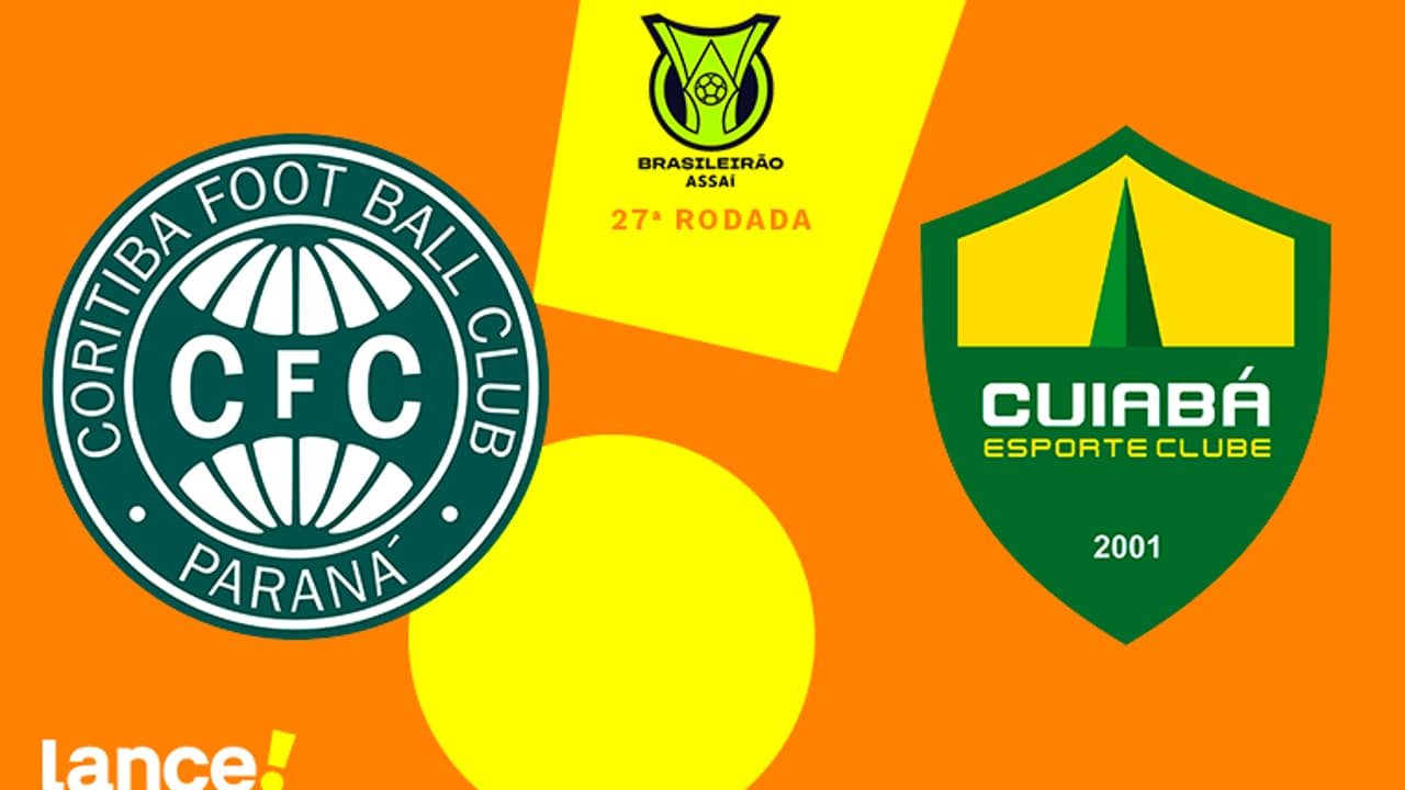 Coritiba x Cuiabá: onde assistir ao vivo, escalações e horários dos jogos do Brasileirão