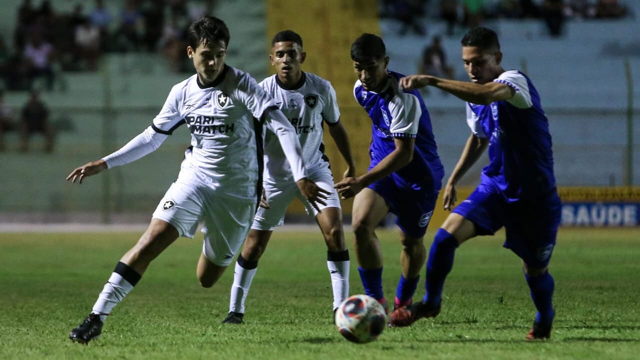 No jogo morno, Botafogo vence o Rio Claro na Copinha e se classifica nas Eliminatórias