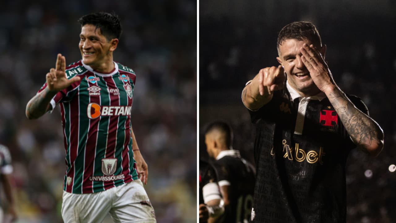 Fluminense x Vasco traz novo duelo entre Cano e Vegetti em diferentes momentos da temporada