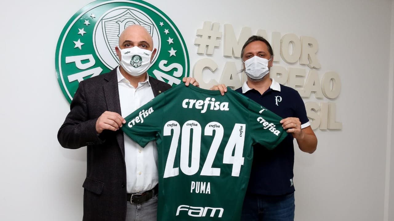 Na briga entre gigantes, Palmeiras define futuro fornecedor de equipamentos esportivos