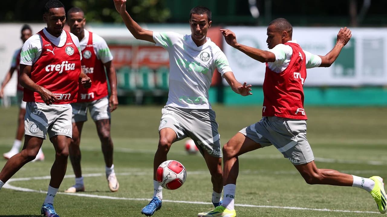 Palmeiras encerra preparação para enfrentar o Red Bull Bragantino de olho na Supercopa