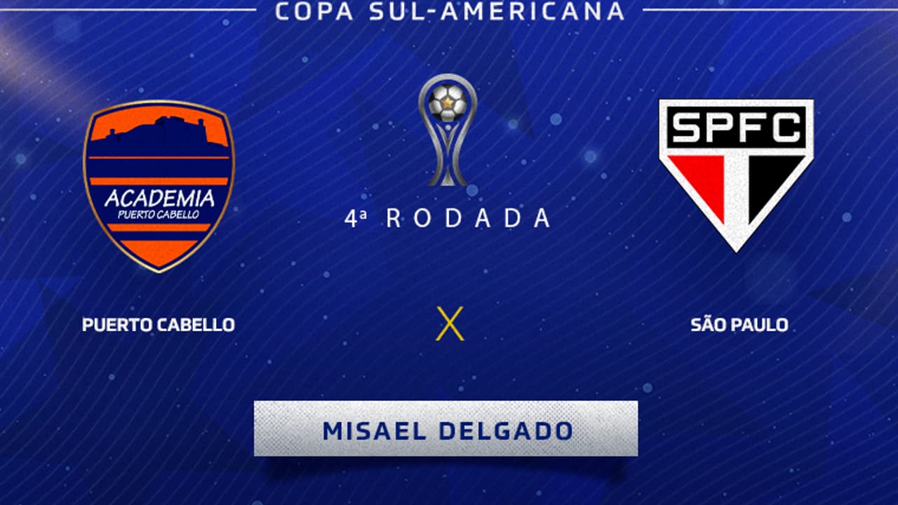 Puerto Cabello x São Paulo: onde assistir, prováveis ​​escalações e ausências no jogo da Copa Sul-Americana