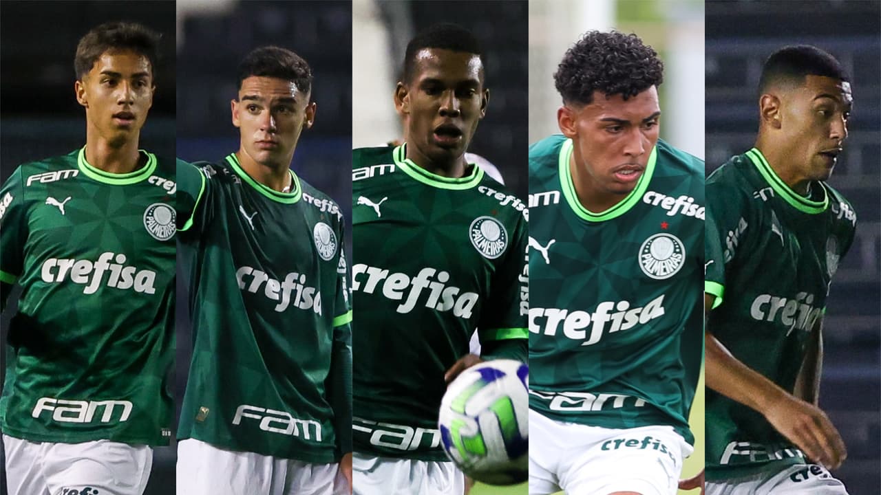 Palmeiras tem cinco convocações para o Mundial sub-17;   saiba quem eles são