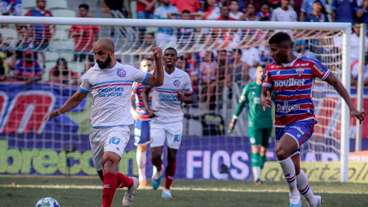 Brasileirão: Fortaleza e Bahia empataram sem gols