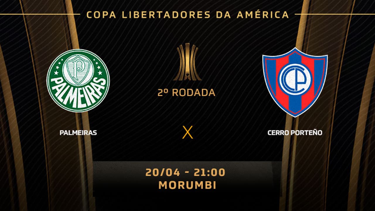 Palmeiras x Cerro Porteño: onde assistir, prováveis ​​escalações e desfalques na partida da Libertadores