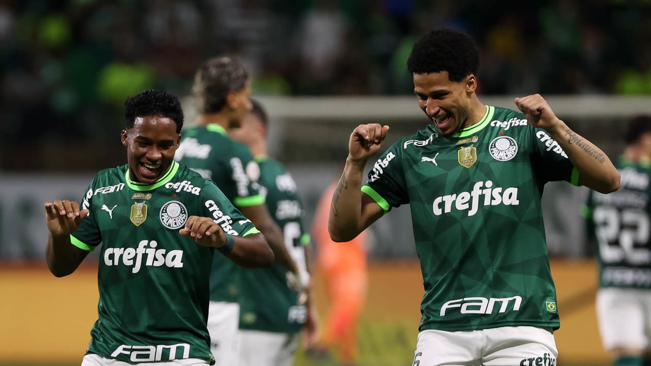 Escolhidos Endrick e Flaco Lopez, o Palmeiras derrotou o EUA-MG para se aproximar do título brasileiro.