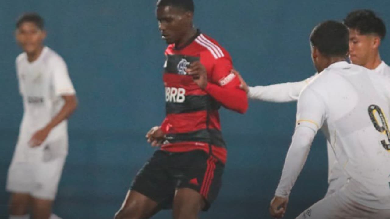 Flamengo venceu o Santos nas semifinais do Brasileirão Sub-20