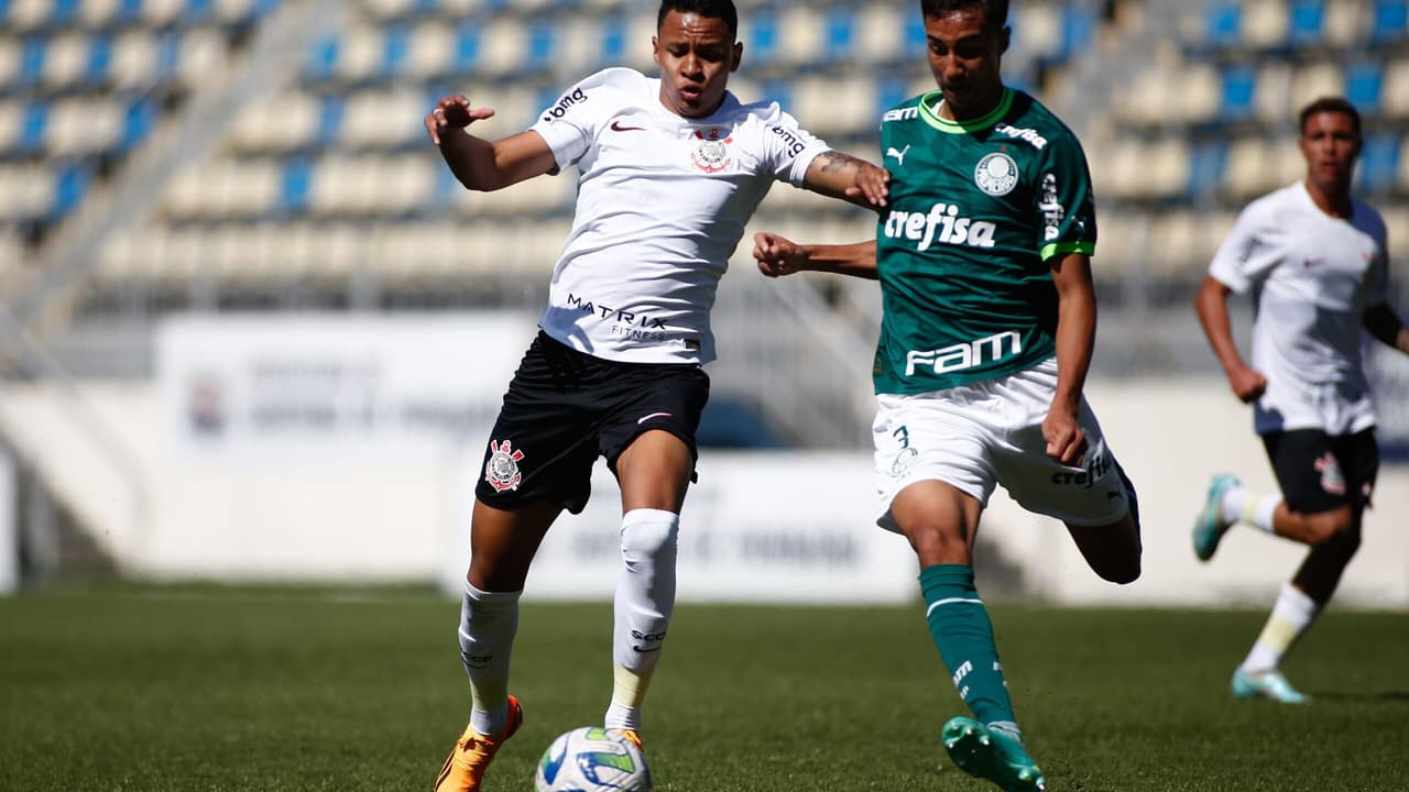 Corinthians x Palmeiras: onde assistir a semifinal do Brasileirão Sub-20