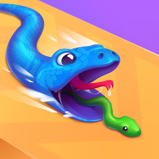 Jogo de corrida Snake Run Race 3D