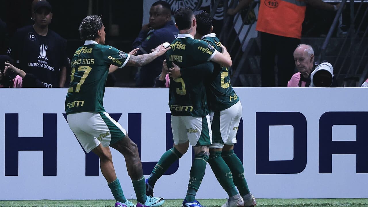 VÍDEO: Veja os melhores momentos da vitória do Palmeiras sobre o Liverpool-URU na Libertadores