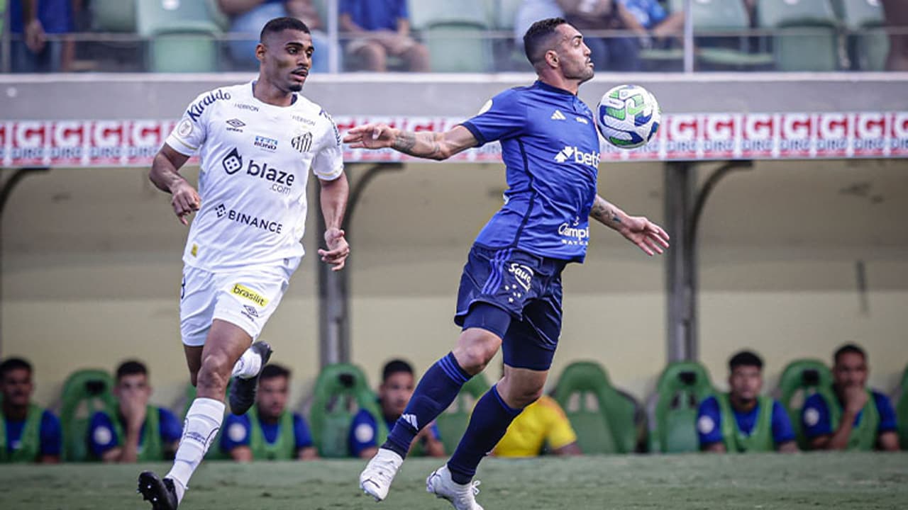 Apesar dos maus momentos do Santos, Cruzeiro tem mais tempo sem vencer