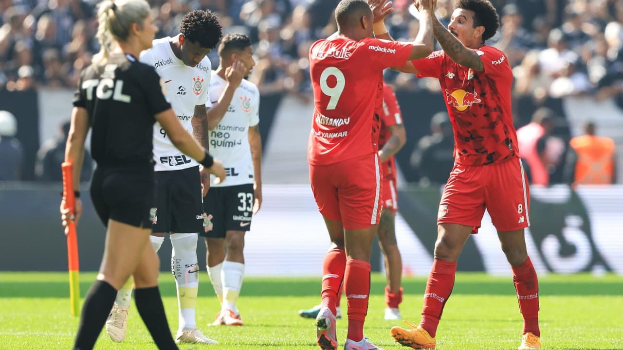 VÍDEO: assista aos melhores momentos da derrota do Corinthians sobre o Bragantino no Brasileirão