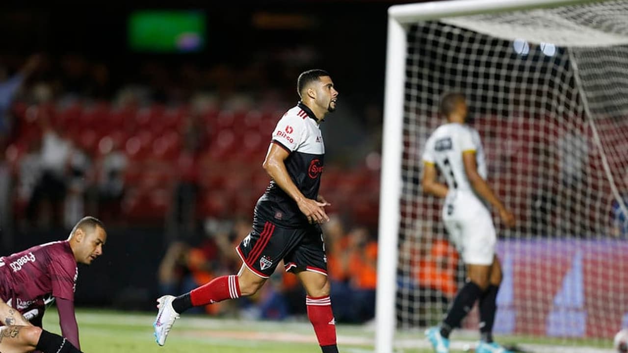 ‘Sonho tornado realidade’, diz Wellington Rato após marcar seu primeiro gol com a camisa do São Paulo